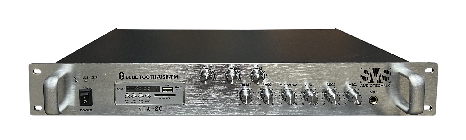 SVS Audiotechnik STA-80 Микшер-усилитель для систем Public Address в Сызрани